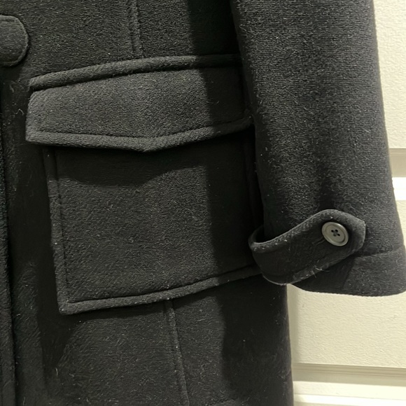 Banana Republic Black Wool Peacoat - Picture 3 of 10